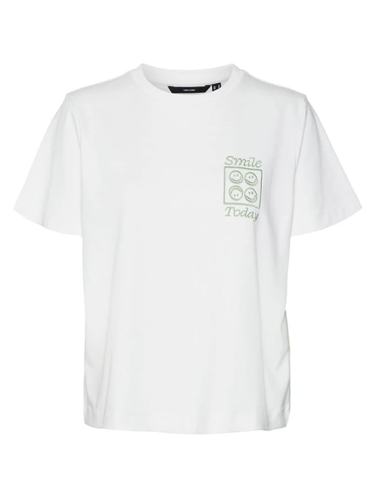 Zdjęcie produktu Vero Moda Koszulka w kolorze białym rozmiar: XS