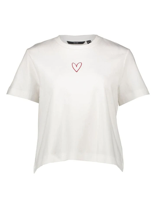 Zdjęcie produktu Vero Moda Koszulka w kolorze białym rozmiar: XS