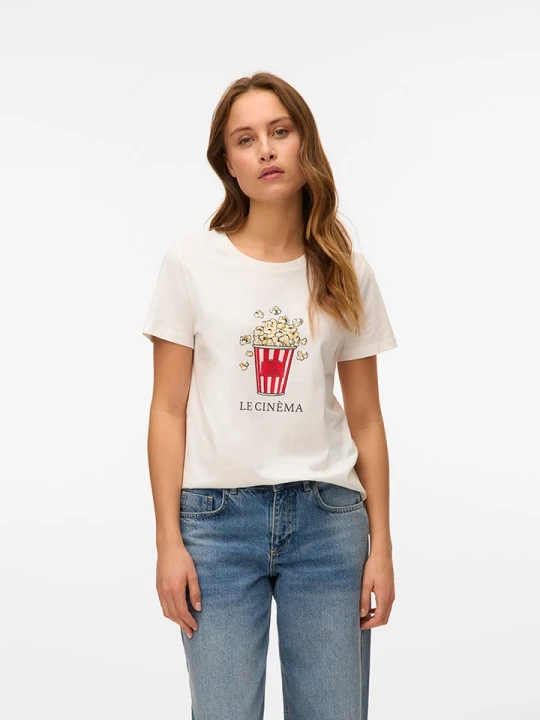 Zdjęcie produktu Vero Moda Koszulka w kolorze białym rozmiar: S