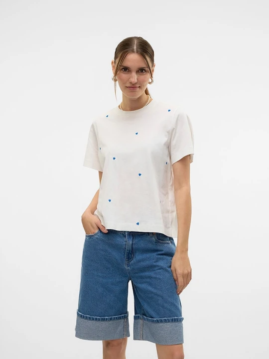 Zdjęcie produktu Vero Moda Koszulka w kolorze białym rozmiar: XS