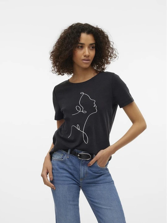 Zdjęcie produktu Vero Moda Koszulka w kolorze białym rozmiar: XS