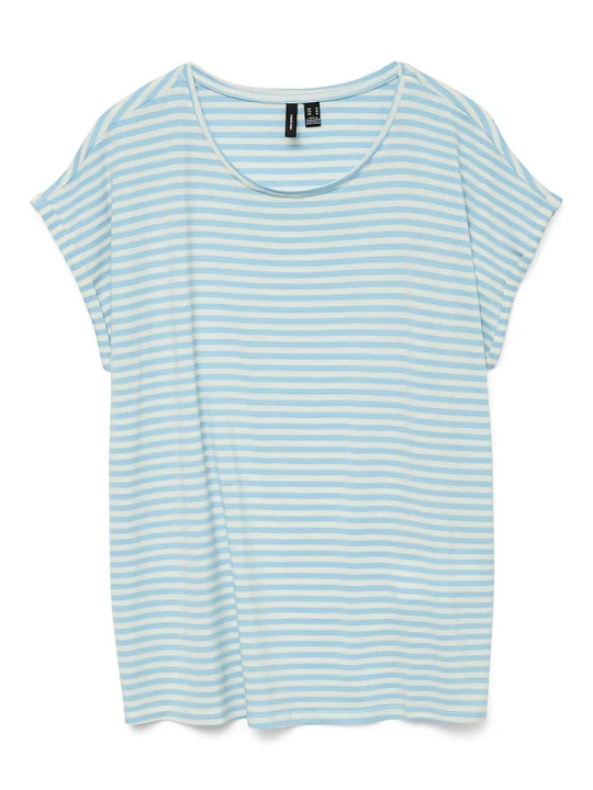 Zdjęcie produktu Vero Moda Koszulka w kolorze błękitnym rozmiar: S