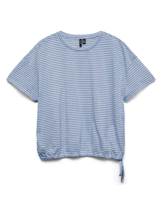 Zdjęcie produktu Vero Moda Koszulka w kolorze błękitnym rozmiar: M
