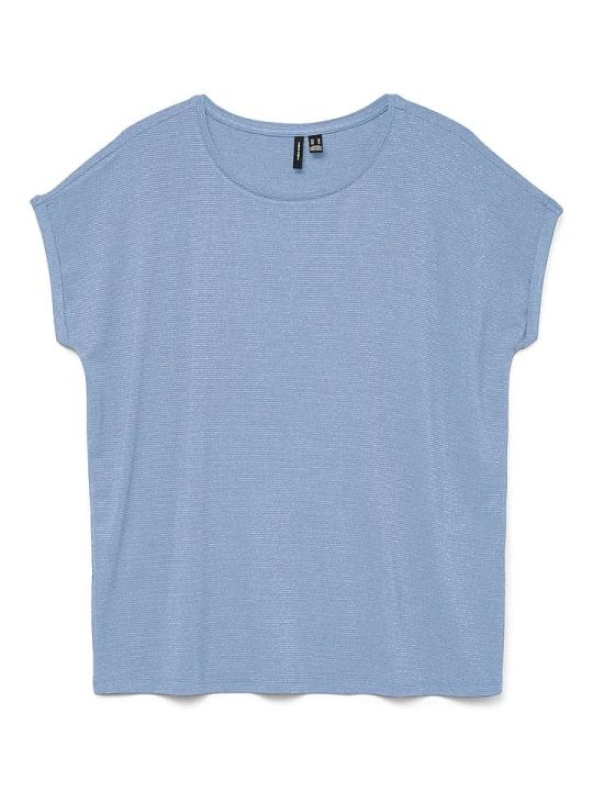 Zdjęcie produktu Vero Moda Koszulka w kolorze błękitnym rozmiar: L