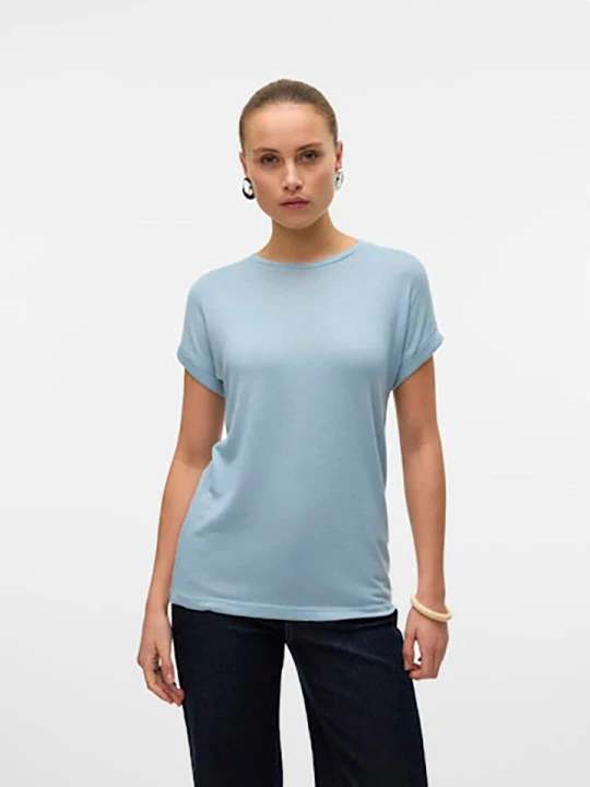 Zdjęcie produktu Vero Moda Koszulka w kolorze błękitnym rozmiar: S