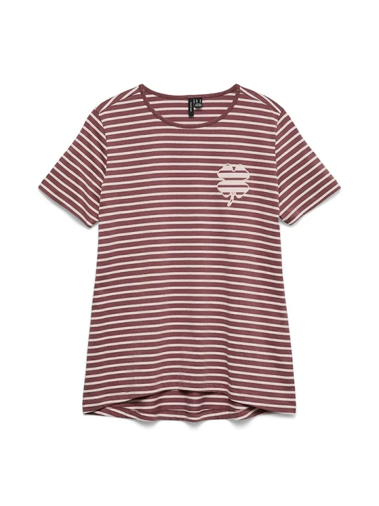 Zdjęcie produktu Vero Moda Koszulka w kolorze bordowym rozmiar: XS