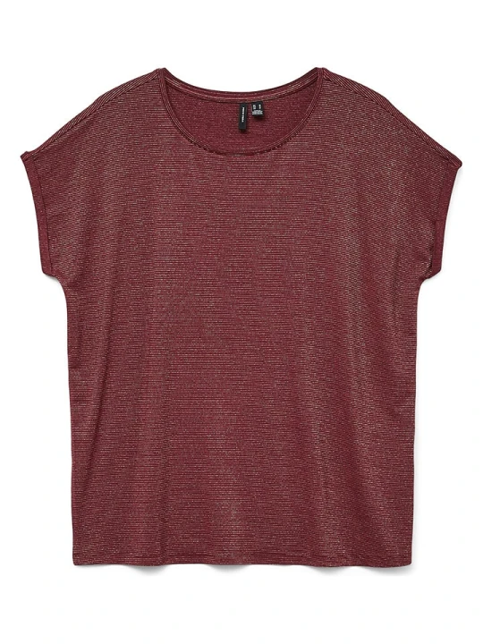 Zdjęcie produktu Vero Moda Koszulka w kolorze bordowym rozmiar: S