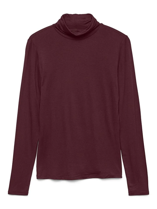 Zdjęcie produktu Vero Moda Koszulka w kolorze bordowym rozmiar: L
