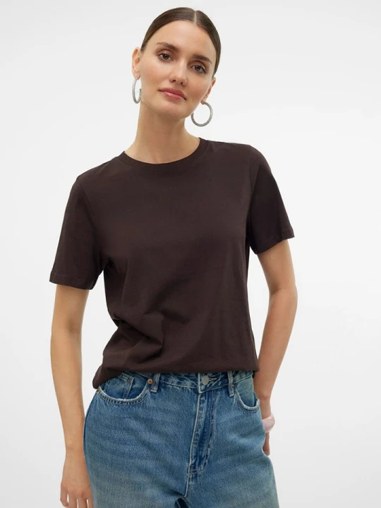 Zdjęcie produktu Vero Moda Koszulka w kolorze brązowym rozmiar: XS
