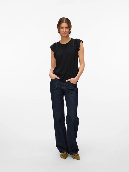Zdjęcie produktu Vero Moda Koszulka w kolorze czarnym rozmiar: M