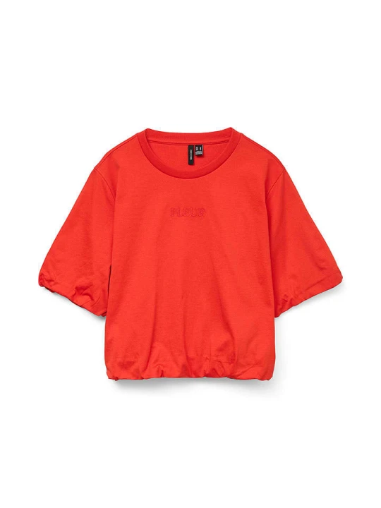 Zdjęcie produktu Vero Moda Koszulka w kolorze czerwonym rozmiar: L