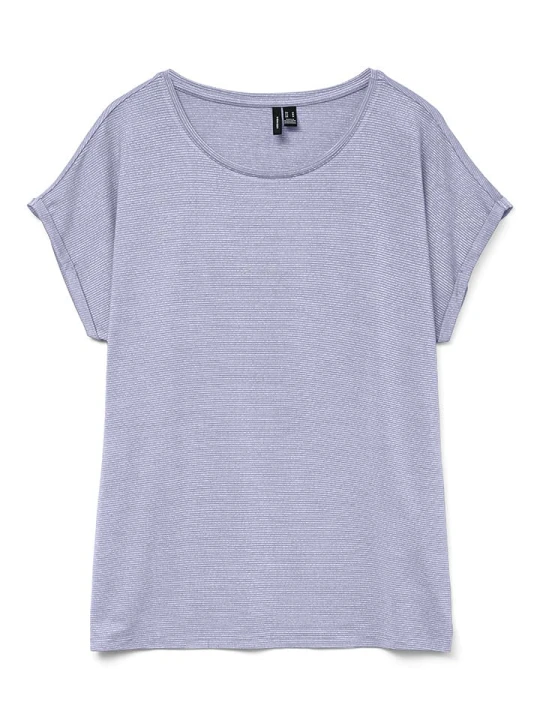 Zdjęcie produktu Vero Moda Koszulka w kolorze fioletowym rozmiar: L