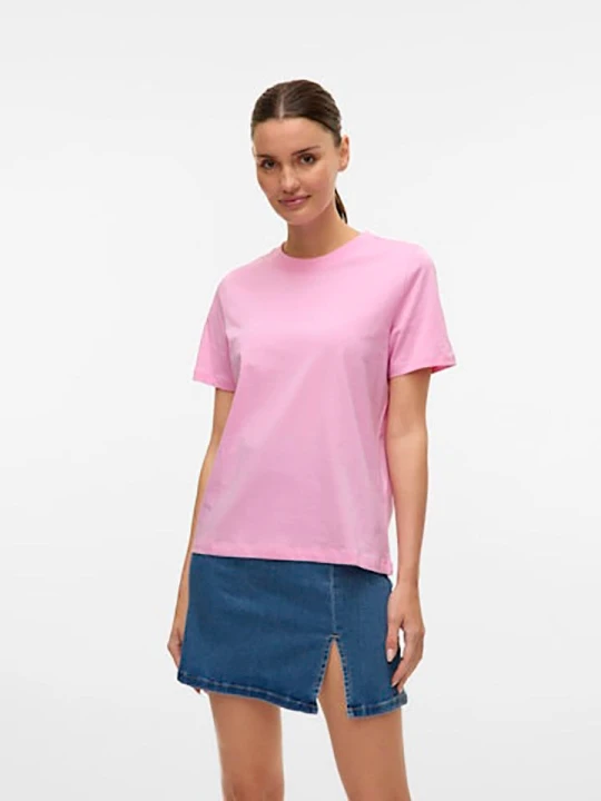 Zdjęcie produktu Vero Moda Koszulka w kolorze jasnoróżowym rozmiar: XL