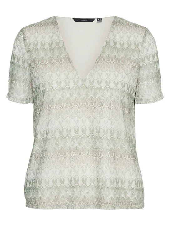 Zdjęcie produktu Vero Moda Koszulka w kolorze khaki rozmiar: XS