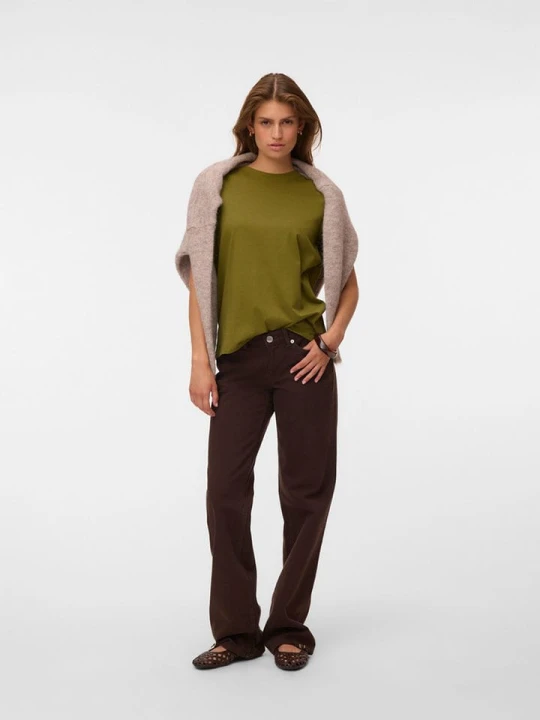 Zdjęcie produktu Vero Moda Koszulka w kolorze khaki rozmiar: XS