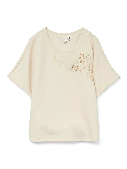 Zdjęcie produktu Vero Moda Koszulka w kolorze kremowym rozmiar: XS