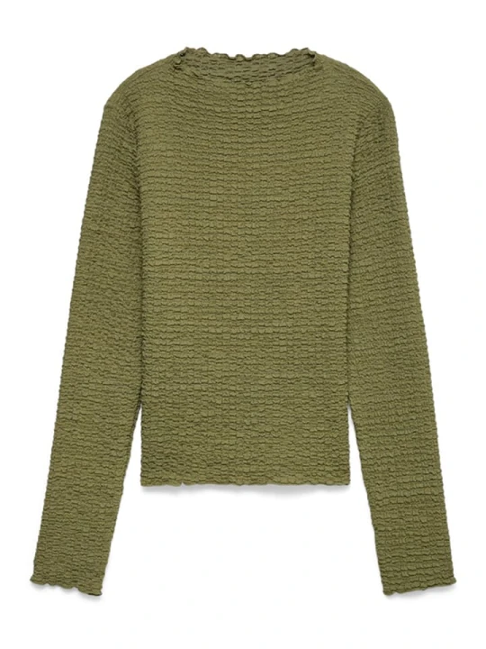 Zdjęcie produktu Vero Moda Koszulka w kolorze oliwkowym rozmiar: L
