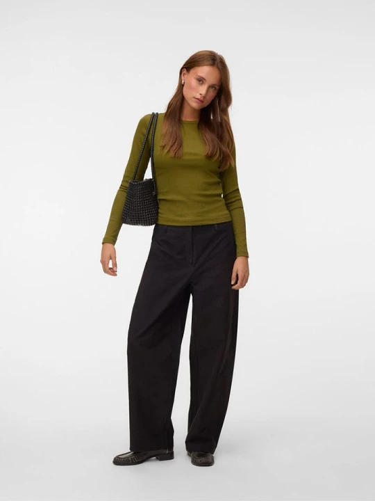 Zdjęcie produktu Vero Moda Koszulka w kolorze oliwkowym rozmiar: M