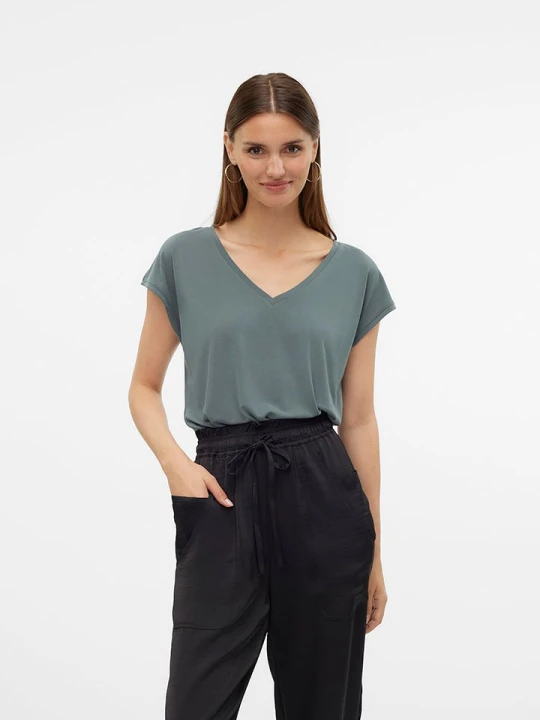 Zdjęcie produktu Vero Moda Koszulka w kolorze szarym rozmiar: XS