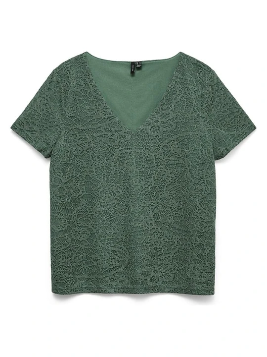 Zdjęcie produktu Vero Moda Koszulka w kolorze zielonym rozmiar: XS