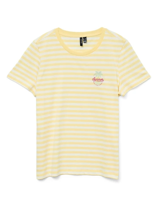 Zdjęcie produktu Vero Moda Koszulka w kolorze żółtym rozmiar: M