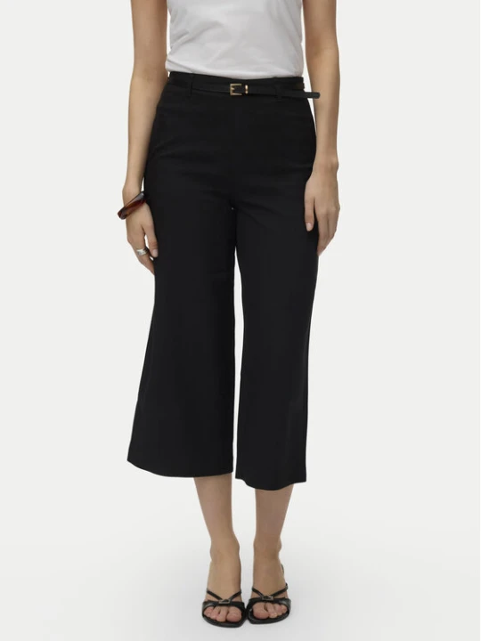 Zdjęcie produktu Vero Moda Kuloty Elma 10339926 Czarny Wide Leg