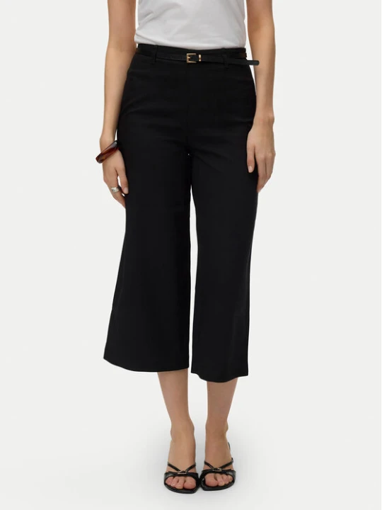 Zdjęcie produktu Vero Moda Kuloty Elma 10339926 Czarny Wide Leg