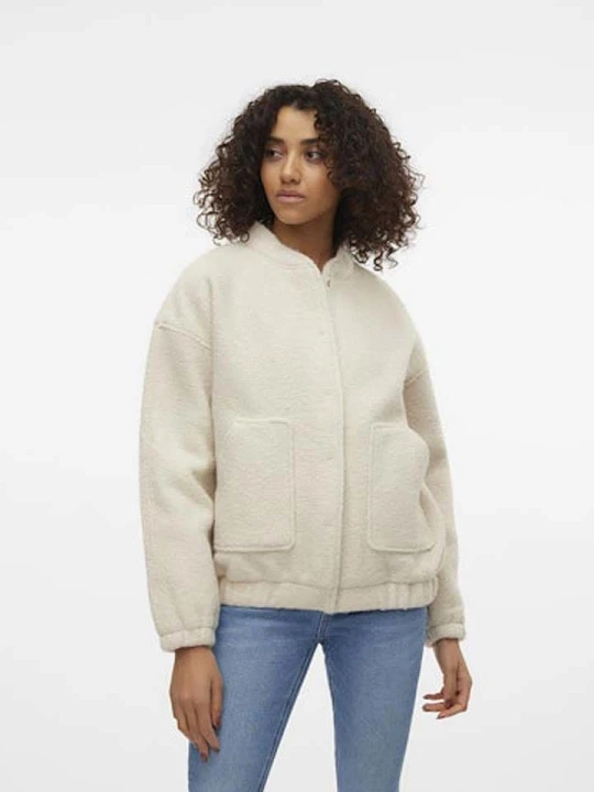 Zdjęcie produktu Vero Moda Kurtka "Amber" w kolorze beżowym rozmiar: S