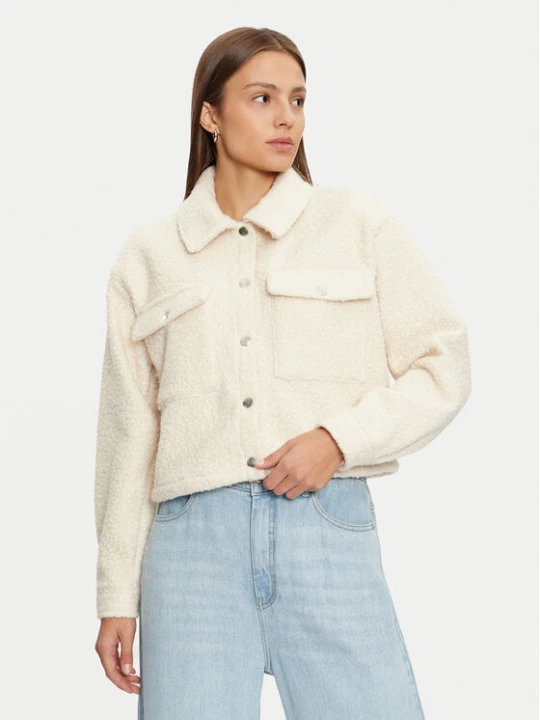 Zdjęcie produktu Vero Moda Kurtka koszulowa Kerrymaple 10321467 Beżowy Regular Fit