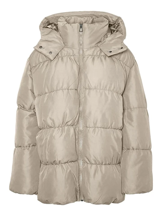 Zdjęcie produktu Vero Moda Kurtka pikowana "Nio" w kolorze beżowym rozmiar: M