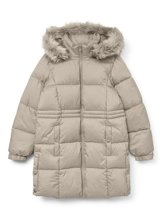 Zdjęcie produktu Vero Moda Płaszcz zimowy "VMPINAR COAT" w kolorze beżowym rozmiar: S