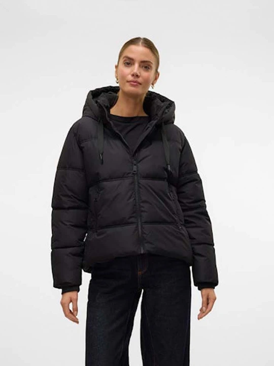 Zdjęcie produktu Vero Moda Kurtka pikowana w kolorze czarnym rozmiar: L