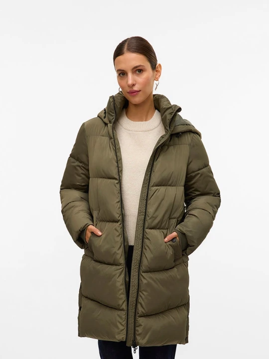 Zdjęcie produktu Vero Moda Kurtka pikowana w kolorze khaki rozmiar: XL