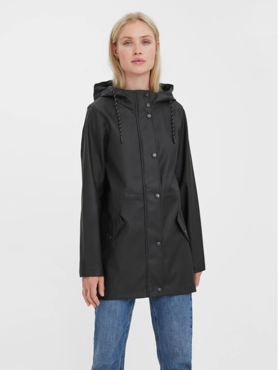 Zdjęcie produktu Vero Moda Kurtka przeciwdeszczowa Malou 10266982 Czarny Regular Fit