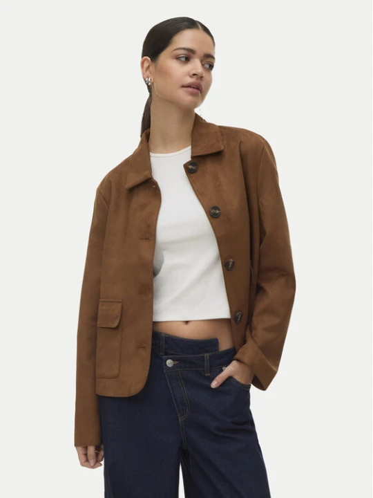 Zdjęcie produktu Vero Moda Kurtka przejściowa Jose Kelly 10338632 Brązowy Regular Fit