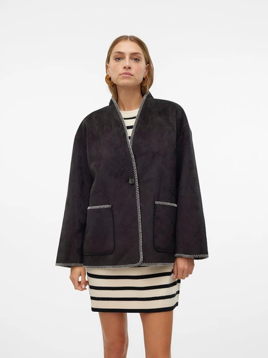 Zdjęcie produktu Vero Moda Kurtka przejściowa w kolorze czarnym rozmiar: L