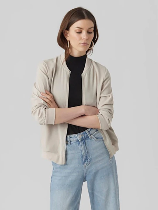Zdjęcie produktu Vero Moda Kurtka w kolorze beżowym rozmiar: XL