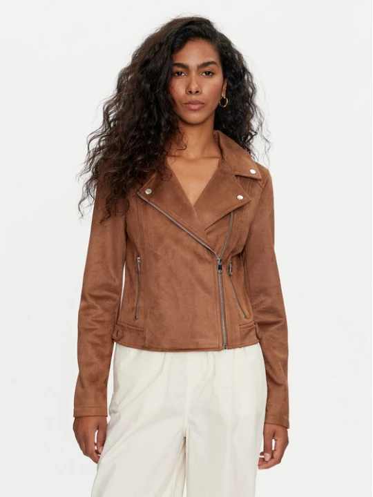 Zdjęcie produktu Vero Moda Kurtka z imitacji skóry Jose 10300938 Brązowy Regular Fit