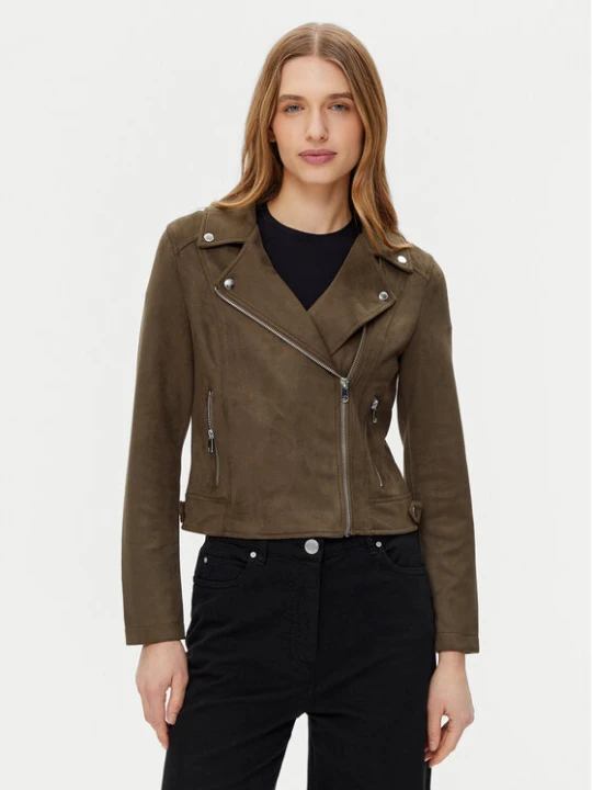 Zdjęcie produktu Vero Moda Kurtka z imitacji skóry Jose 10300938 Brązowy Regular Fit