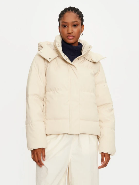 Zdjęcie produktu Vero Moda Kurtka zimowa Greta Kylie 10311315 Beżowy Regular Fit