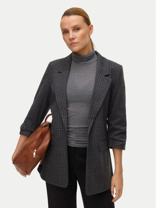 Zdjęcie produktu Vero Moda Marynarka Fryd 10331949 Szary Regular Fit
