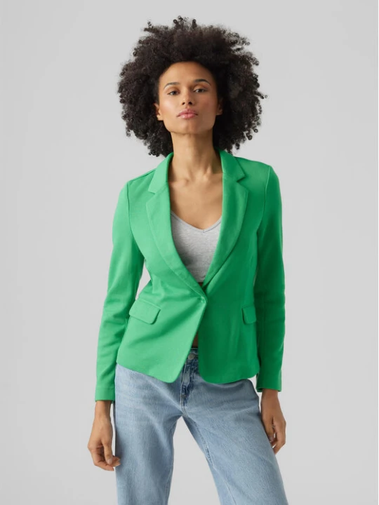 Zdjęcie produktu Vero Moda Marynarka Julia 10154123 Zielony Regular Fit