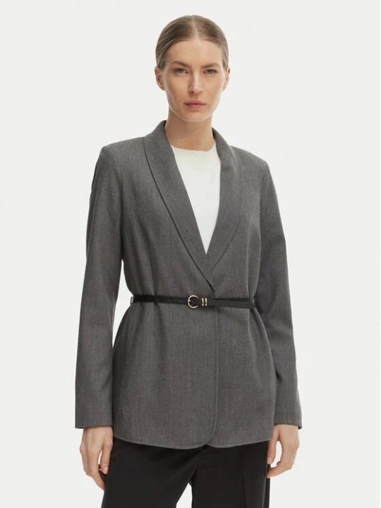 Zdjęcie produktu Vero Moda Marynarka Tahia 10339989 Szary Regular Fit
