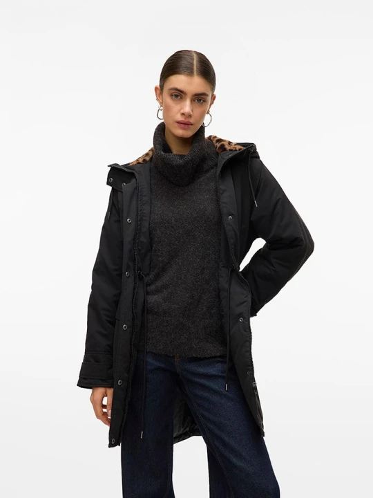 Zdjęcie produktu Vero Moda Parka w kolorze czarnym rozmiar: S