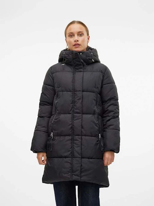 Zdjęcie produktu Vero Moda Płaszcz pikowany "Nova" w kolorze czarnym rozmiar: M