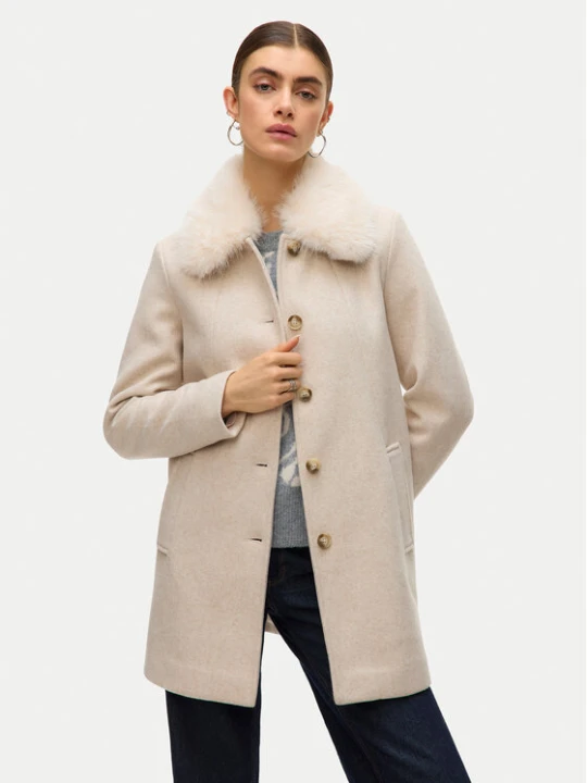 Zdjęcie produktu Vero Moda Płaszcz przejściowy Autumn 10331559 Beżowy Regular Fit