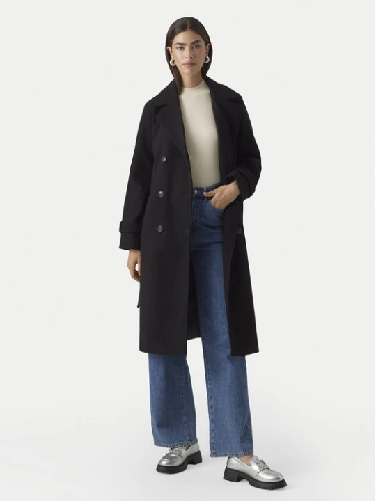 Zdjęcie produktu Vero Moda Płaszcz przejściowy Fortuneaya 10289870 Czarny Regular Fit