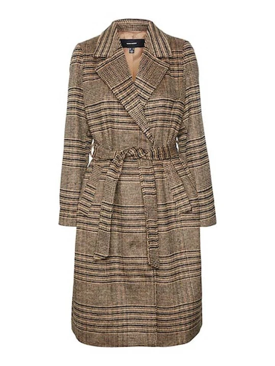 Zdjęcie produktu Vero Moda Płaszcz przejściowy "Luck" w kolorze jasnobrązowym rozmiar: XS