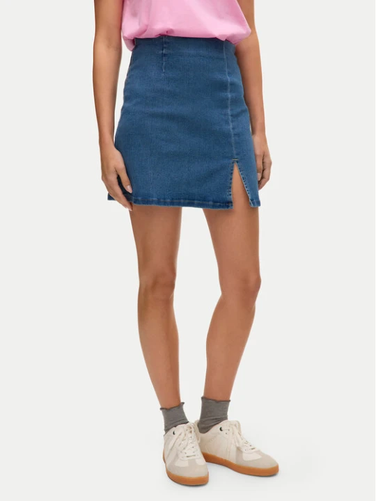 Zdjęcie produktu Vero Moda Spódnica jeansowa Nelly 10311322 Niebieski Regular Fit