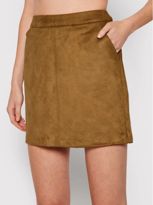 Zdjęcie produktu Vero Moda Spódnica mini Donnadina 10210430 Brązowy Regular Fit
